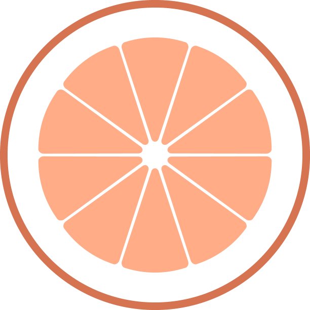 橙色、粉色、红色柑橘类水果、葡萄柚，夏季修剪图片下载