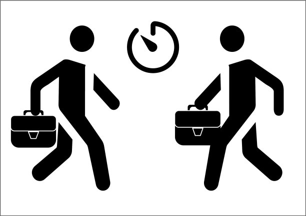 人们总是拿着公文包去上班图片下载