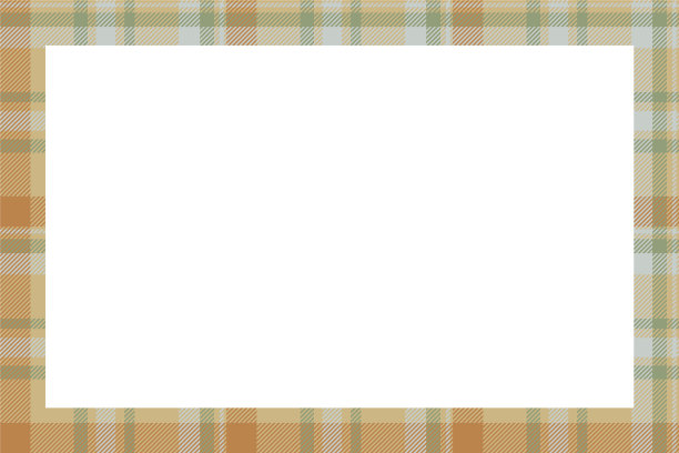 复古框苏格兰边界图案复古图片下载