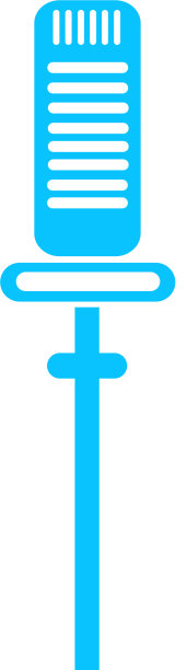 录音设备图标平坦图片下载