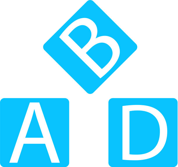 字母立方体图标平坦图片下载