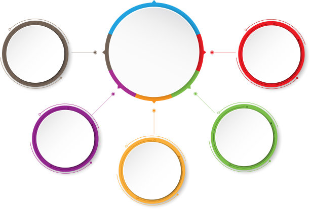 可以使用信息图形号码选项模板图片下载