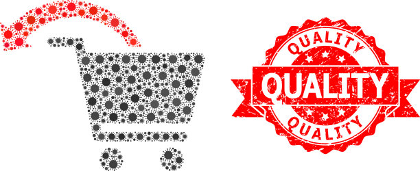 优质纹理邮票和covid-2019马赛克图片下载