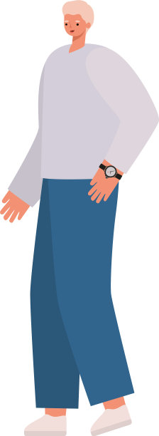 穿着蓝色牛仔裤的男人图片下载