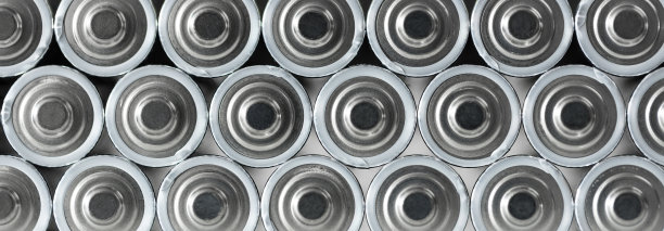 一个现代电池的近景图片下载