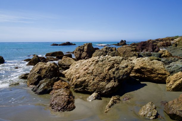 洛基加州中部海岸线图片下载