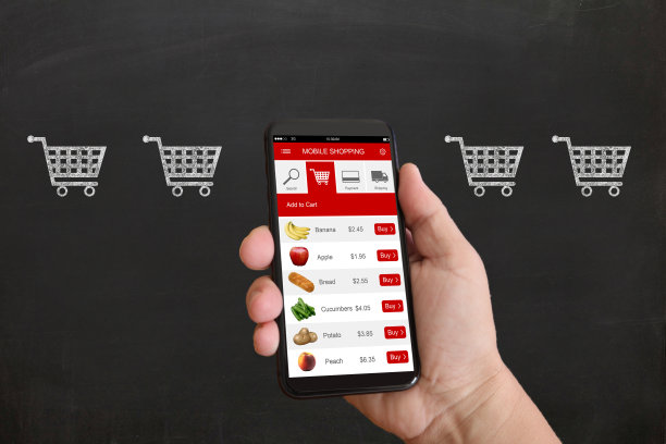 电子商务网上购物手机营销图片下载