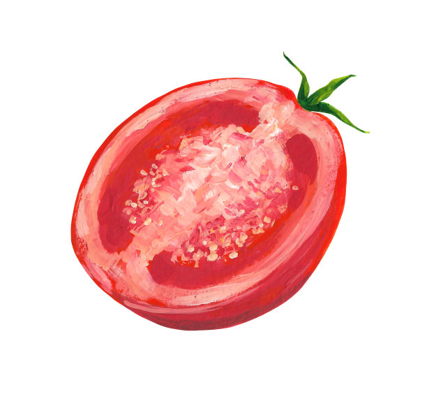 红番茄剪辑艺术图片下载
