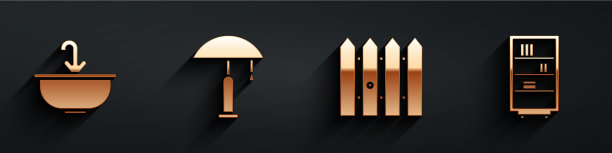 设有面盆、水龙头、台灯、花园图片下载