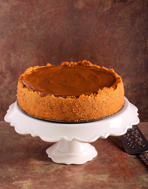 焦糖的芝士蛋糕图片下载