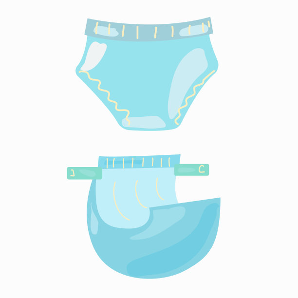 新生儿的尿布和内裤图片下载