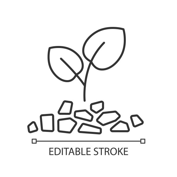 覆盖物线性图标图片下载