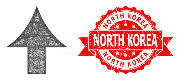 遇险朝鲜海豹和网上箭头图标图片下载