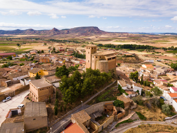 加拿大塞尔维拉的鸟瞰图图片下载