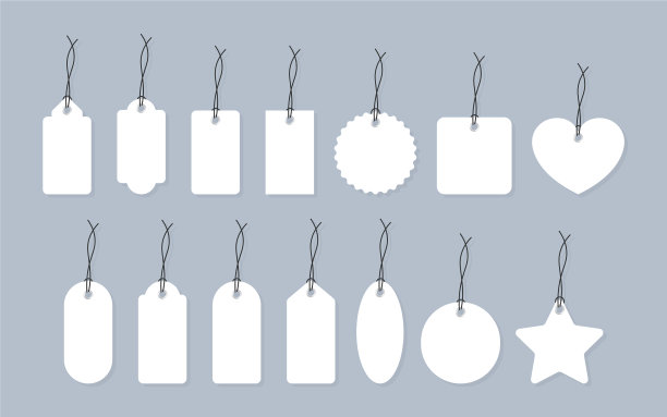 设置各种空白白纸标签标签图片下载
