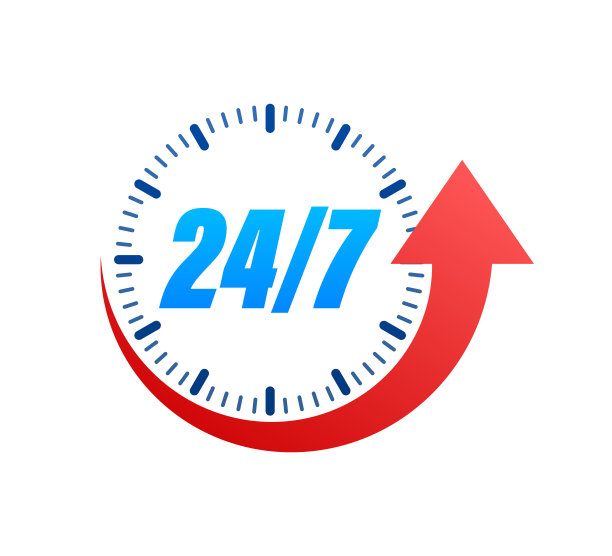 24-7服务理念24-7开放式支持服务图片下载