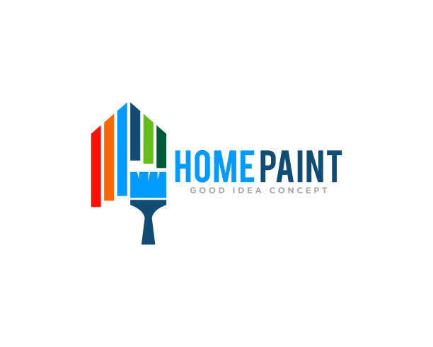 绘画标志设计矢量图片下载