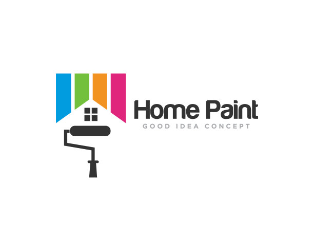 绘画标志设计矢量图片下载