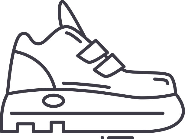 鞋标线性隔离薄图片下载