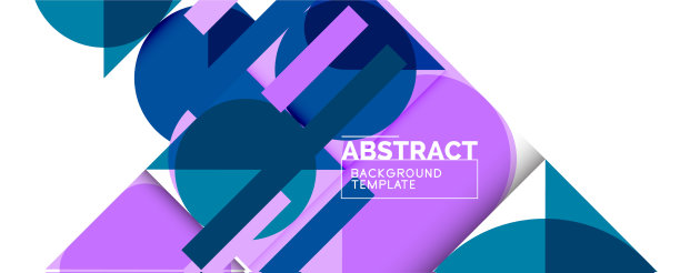 用简洁的几何抽象背景图片下载