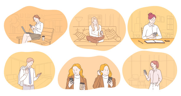 网上交流聊天约会概念图片下载