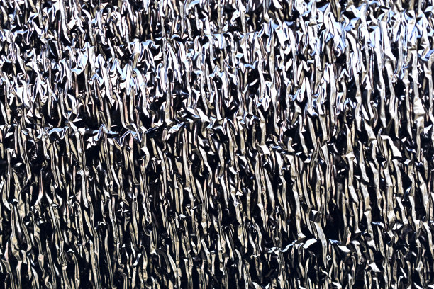 绝缘材料的银色和罗纹背景图片下载