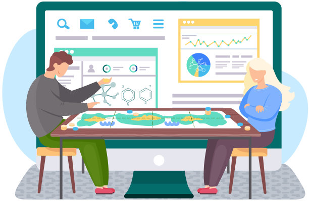 一家人围坐在桌前玩棋盘游戏图片下载