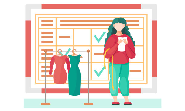 与设计师或女裁缝一起工作图片下载