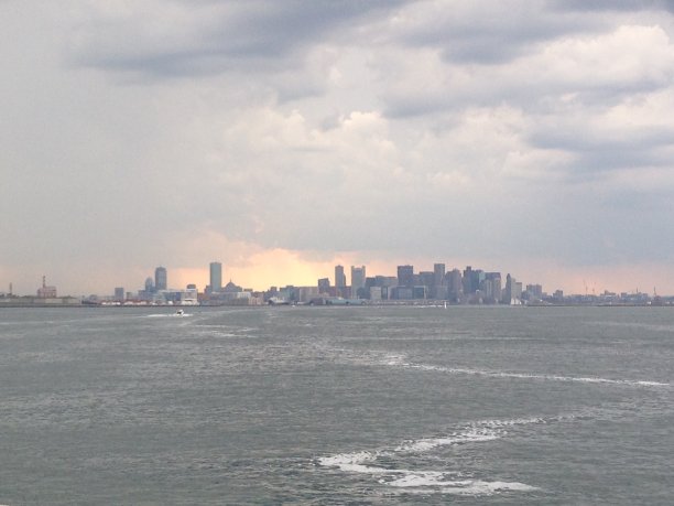 城市在日落时分图片下载