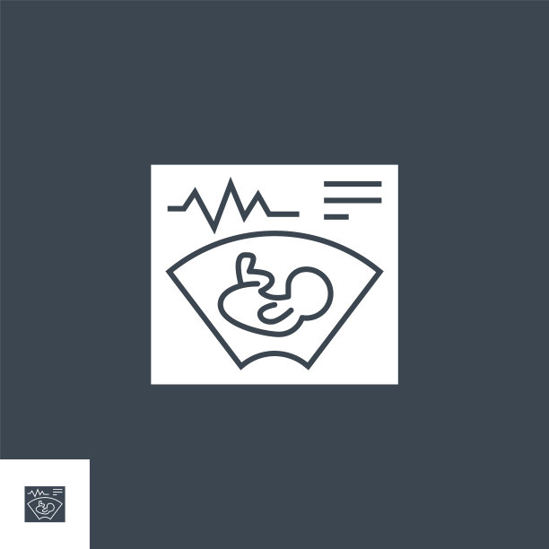 超声相关字形图标图片下载