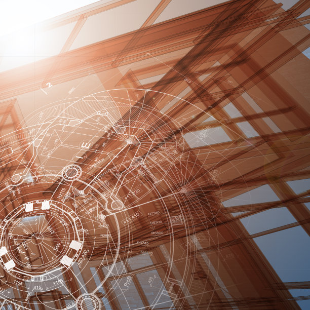 抽象现代建筑图片下载