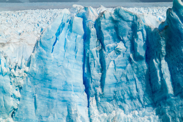 阿根廷巴塔哥尼亚冰川国家公园的莫雷诺冰川细节图片下载