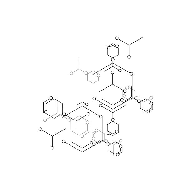 分子结构图标图片下载