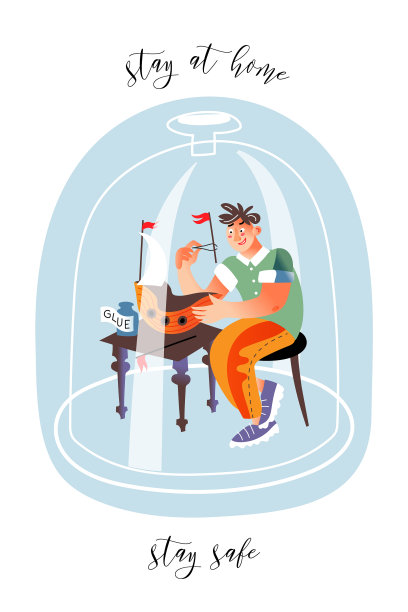 年轻人冠状病毒预防概念图片下载