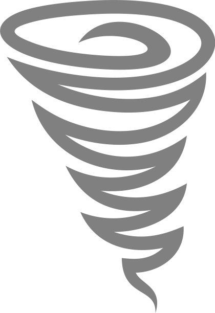 龙卷风标志模板创意龙卷风标志图片下载