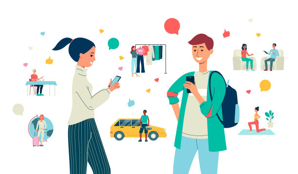 博客为社交媒体创造内容图片下载