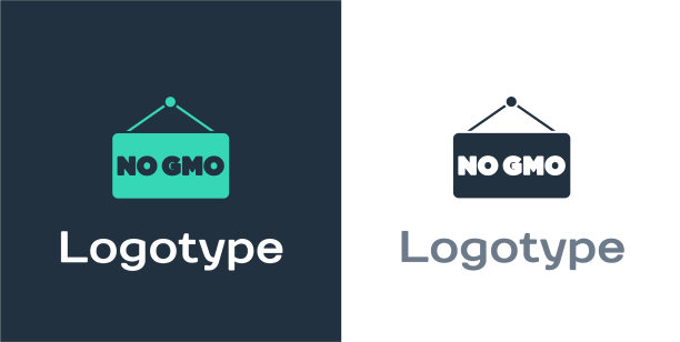 标识类型没有转基因图标孤立在白色背景图片下载