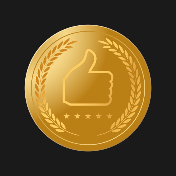 金月桂花冠或桂冠花冠作为奖励图片下载