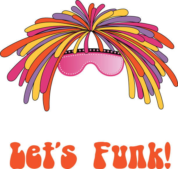 时髦的发辫和眼镜图片下载