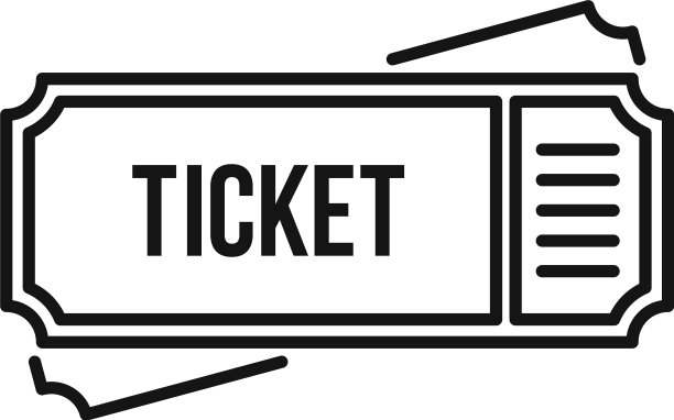 指南纸票图标轮廓风格图片下载