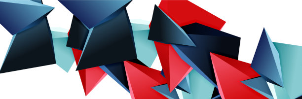 三角形镶嵌抽象背景三维三角形图片下载