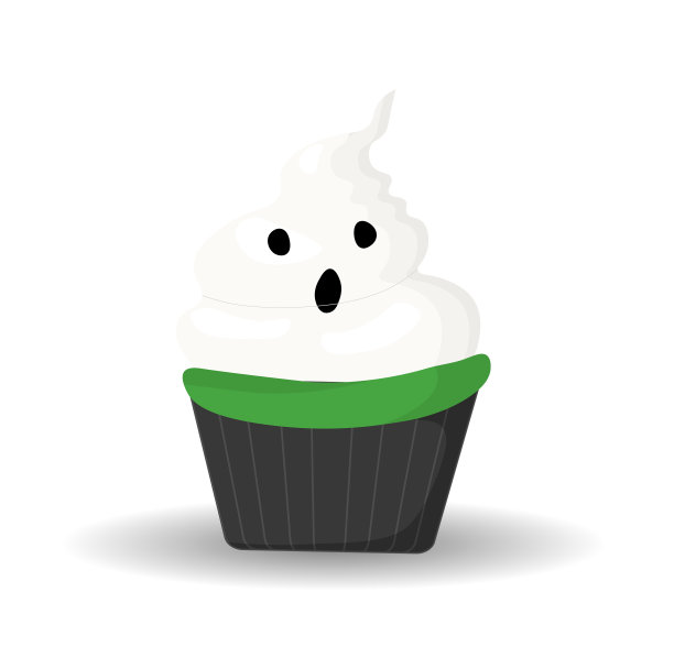 万圣节纸杯蛋糕的万圣节甜点食谱图片下载