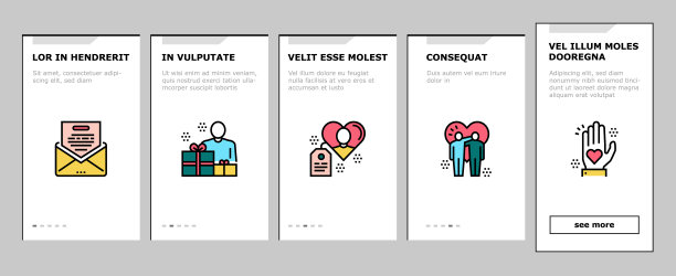 感谢你日假日登陆图标设置向量图片下载