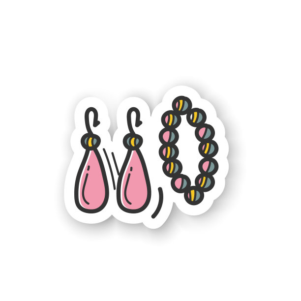 手工制作的附件贴纸图片下载