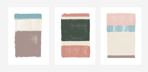 艺术波西米亚风格。矢量插图手绘。非洲抽象设计与涂鸦和各种形状。现代艺术孤立矢量图形。极简几何框架手绘图片下载