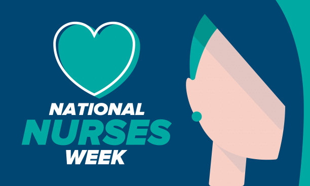 国家护士。谢谢护士。医疗保健理念。对抗病毒和疾病的斗士。向医生们致敬。每年在美国庆祝。矢量图的海报图片下载