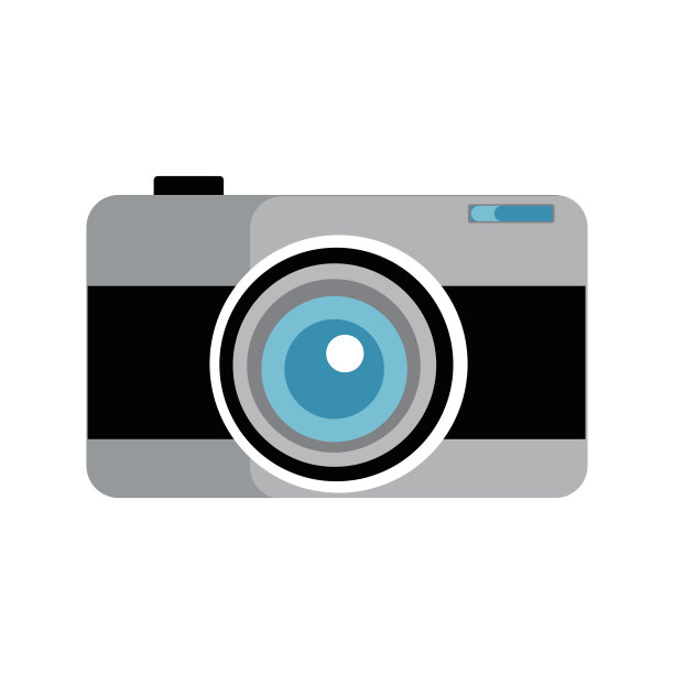 在白色背景上捕捉放松时刻的相机图片下载