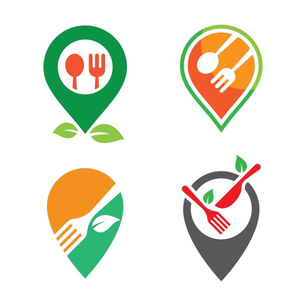 美食点标识图片说明图片下载