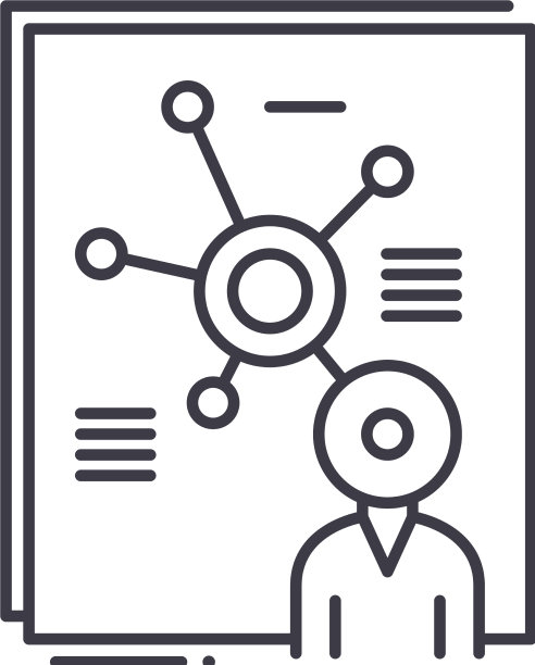 项目功能图标线性隔离图片下载