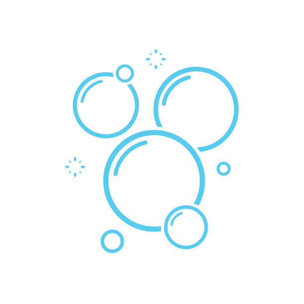 透明的肥皂泡漂浮在空气中孤立的白色背景图片下载